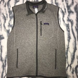 Men’s grey Patagonia vest